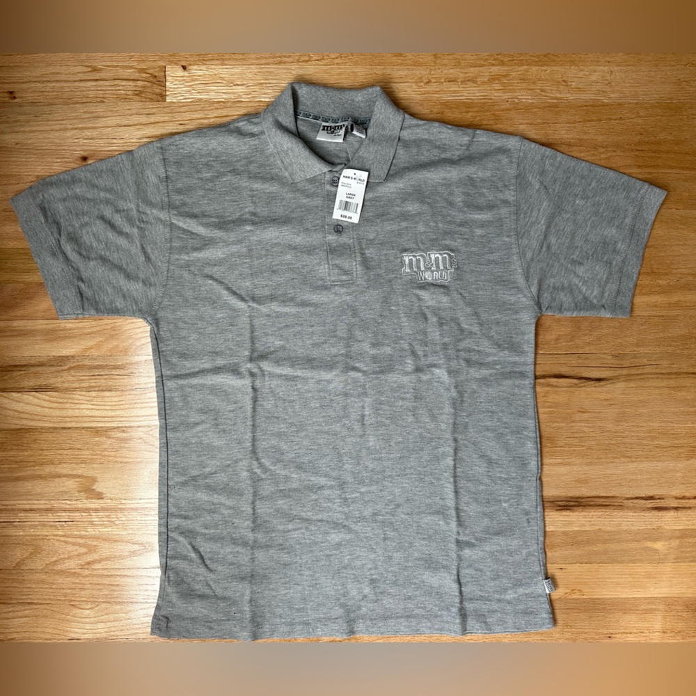 Vintage M&M World Men’s Polo Shirt Large